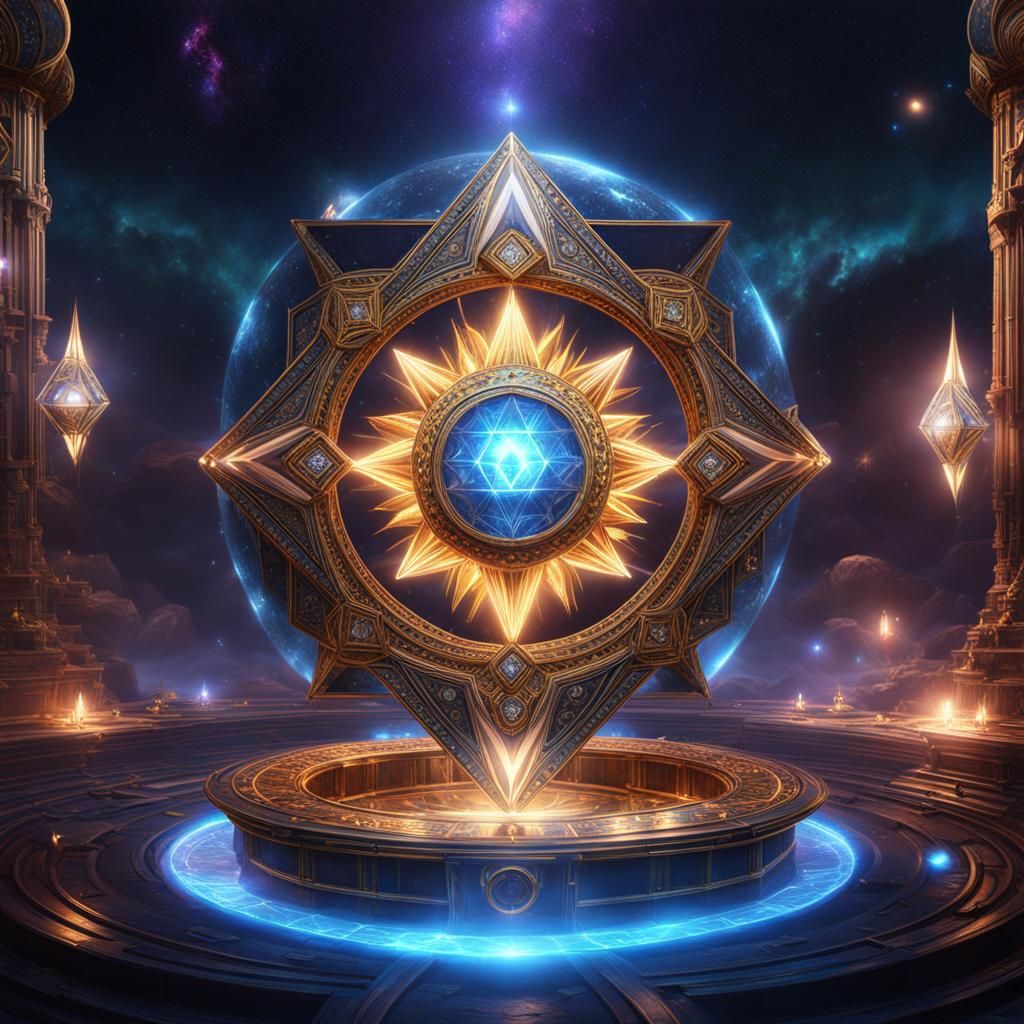 Diamond Chakra Activation: A Matte Painting of Light