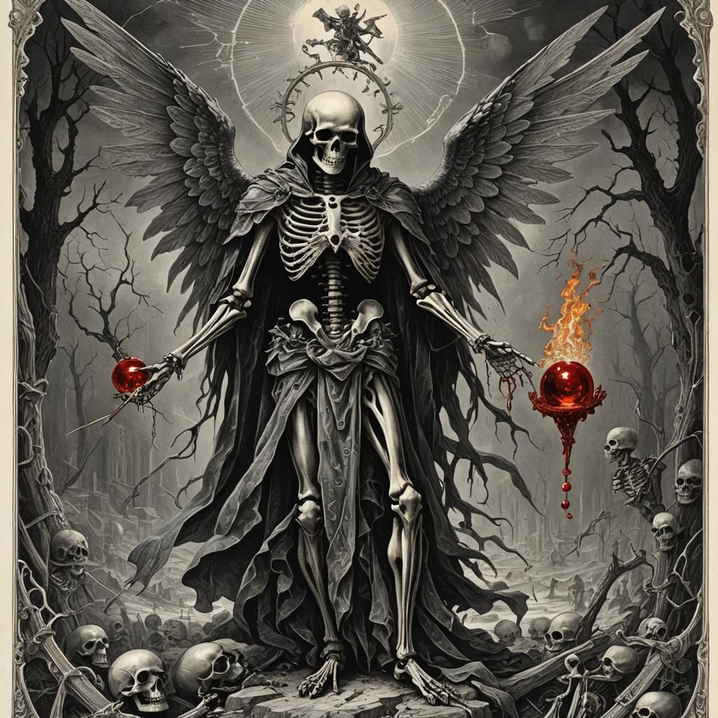 Horror Tarot Card: The Judgement