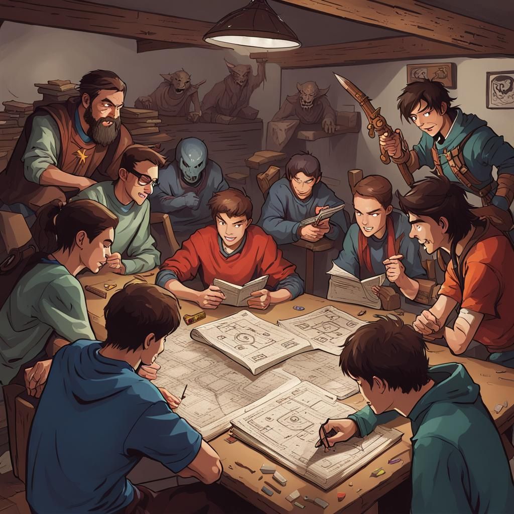 80s Nerds Play Dungeons and Dragons