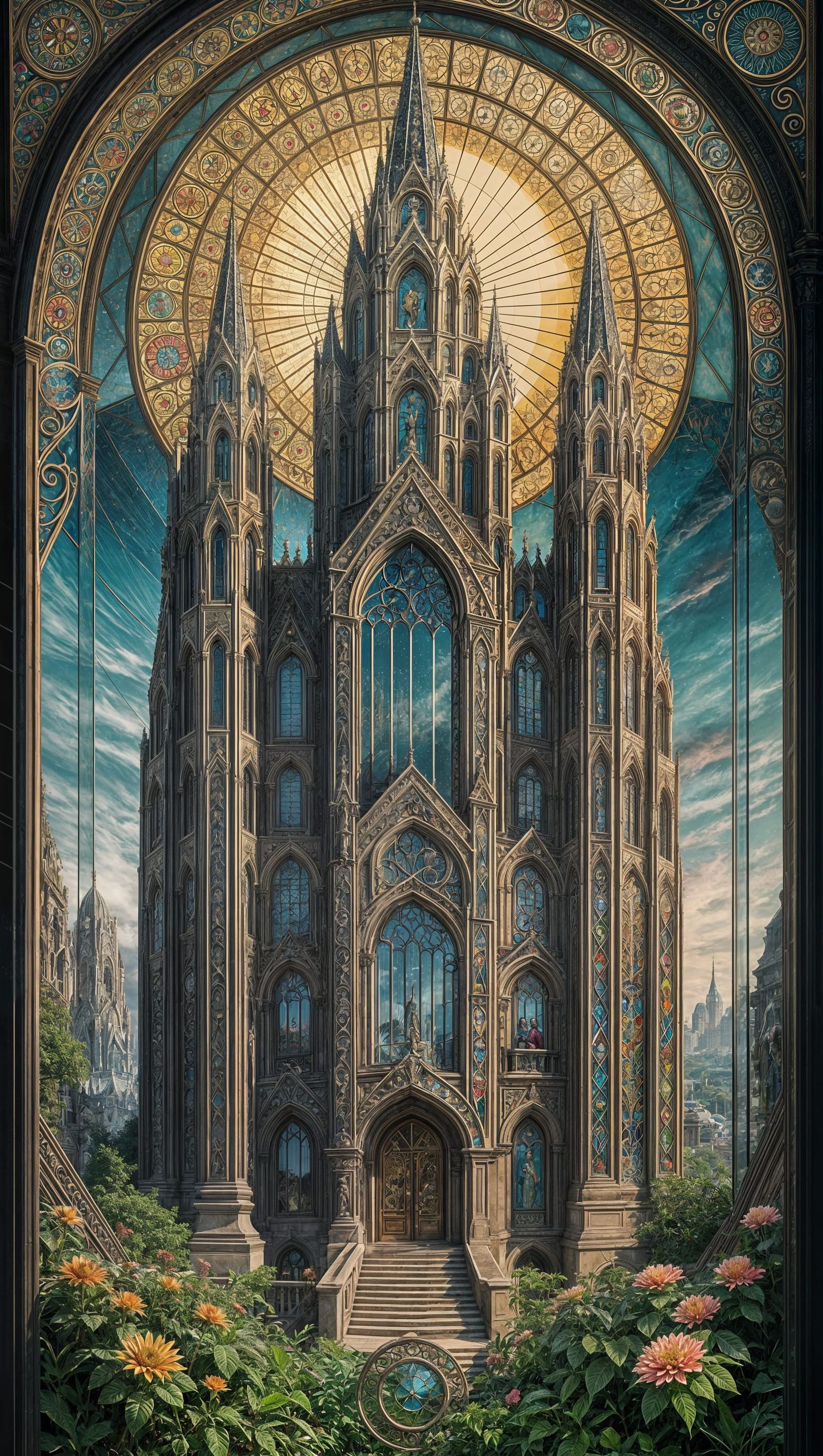 Ethereal Art Deco Architecture in Glass