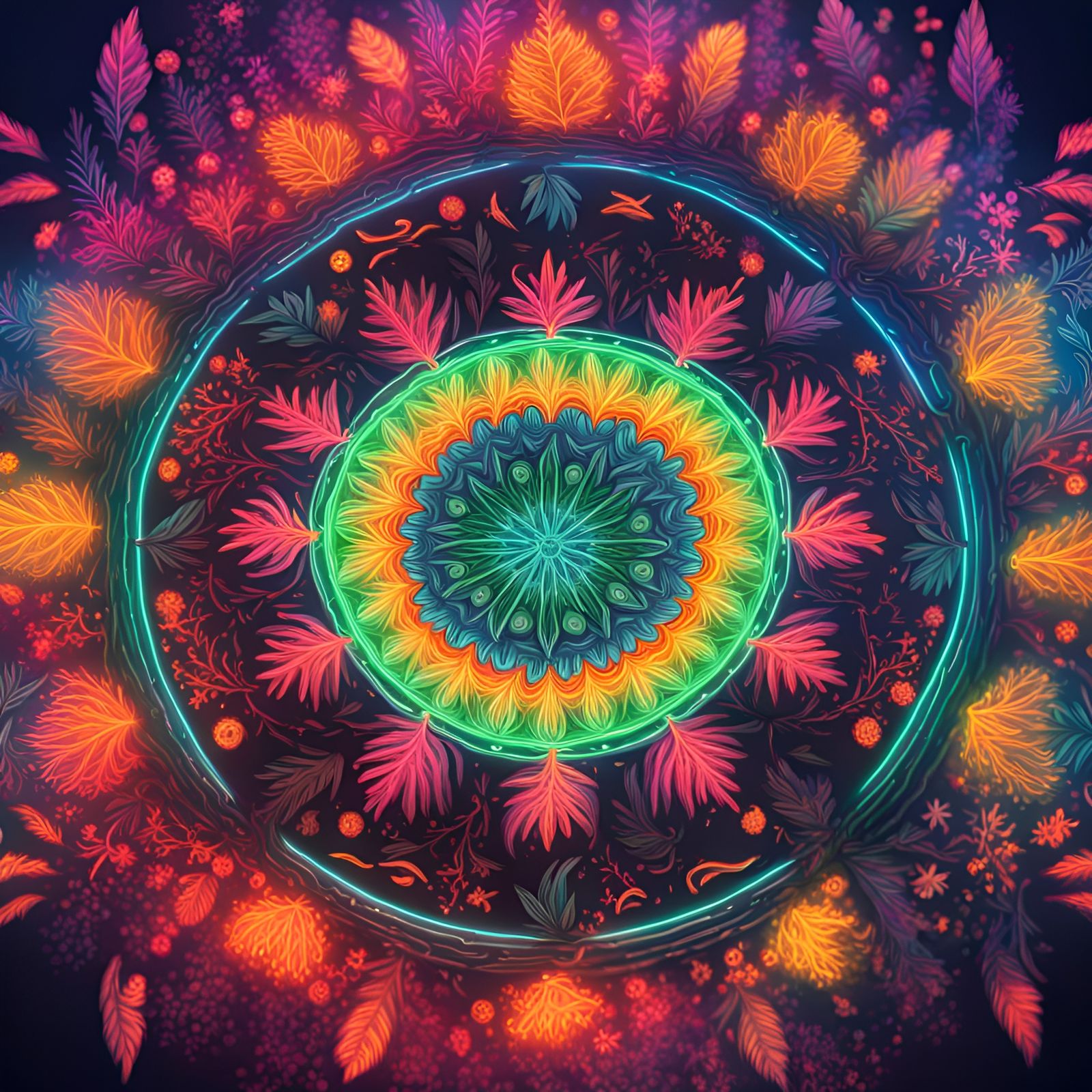 Enchanted Forest Mandela