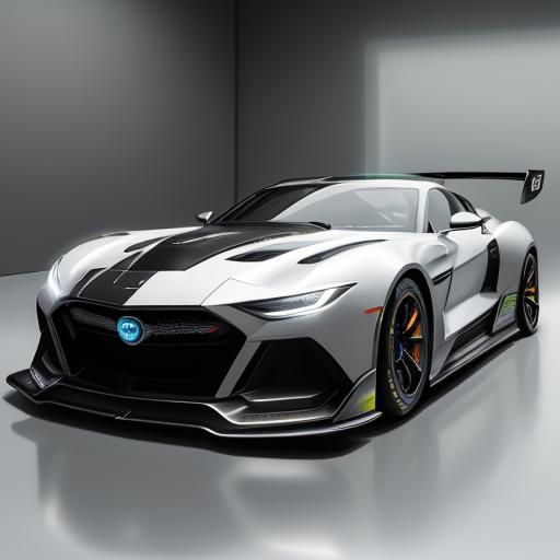 Quantum Phoenix GT Car in Futuristic Style