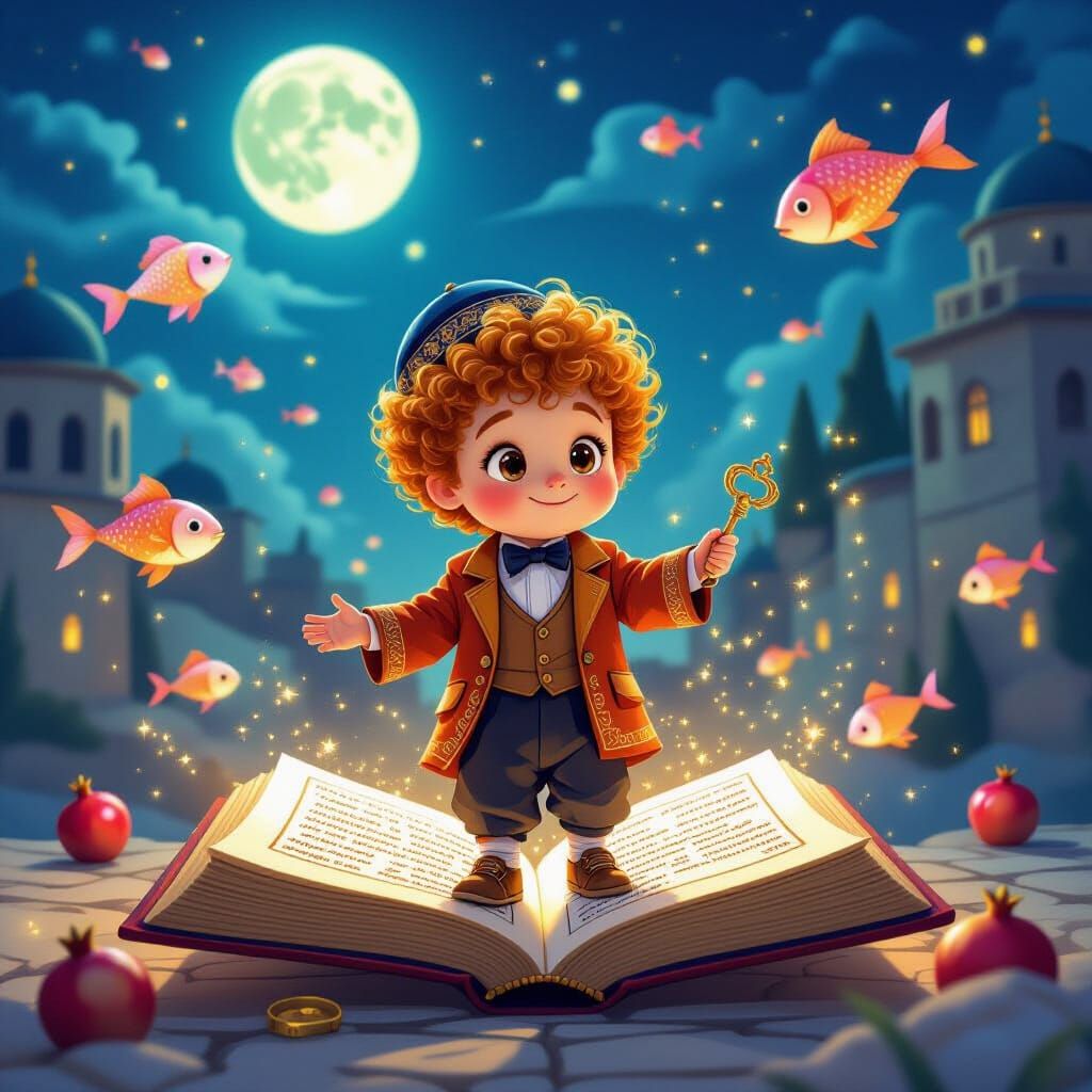 Ginger Boy on Floating Prayer Book: Studio Trigger Style