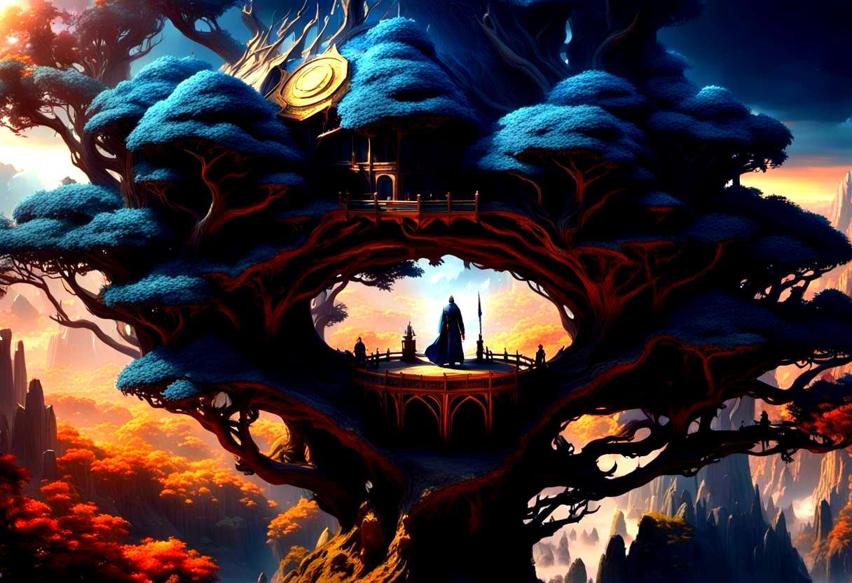 Fantasy Concept Art in Cinematic Style