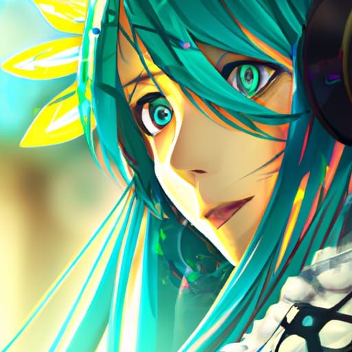 Vocaloid Portrait in Artgerm Style