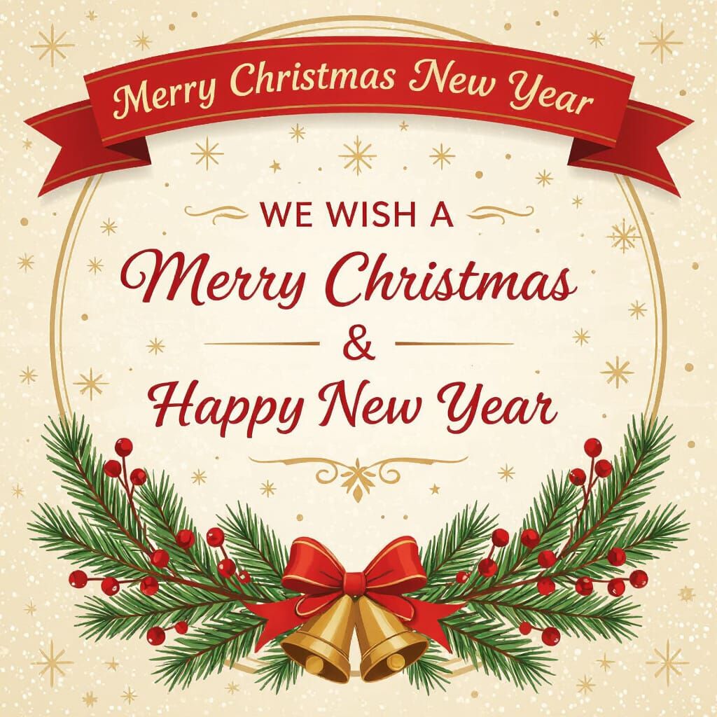 We wish a Merry Christmas  and Happy New Year to all Family and friends.