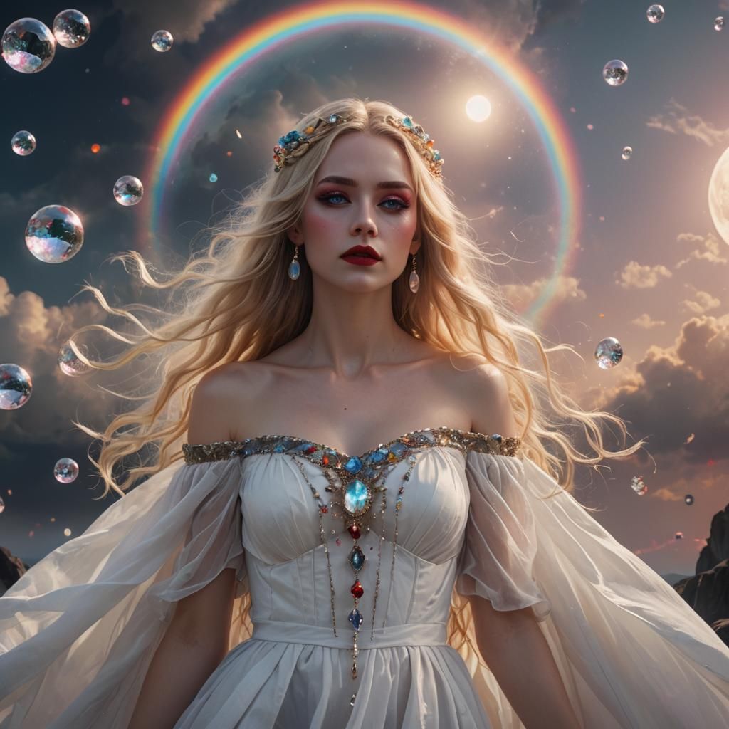 Goddess Rising: Fantasy Concept Art in Ethereal Style