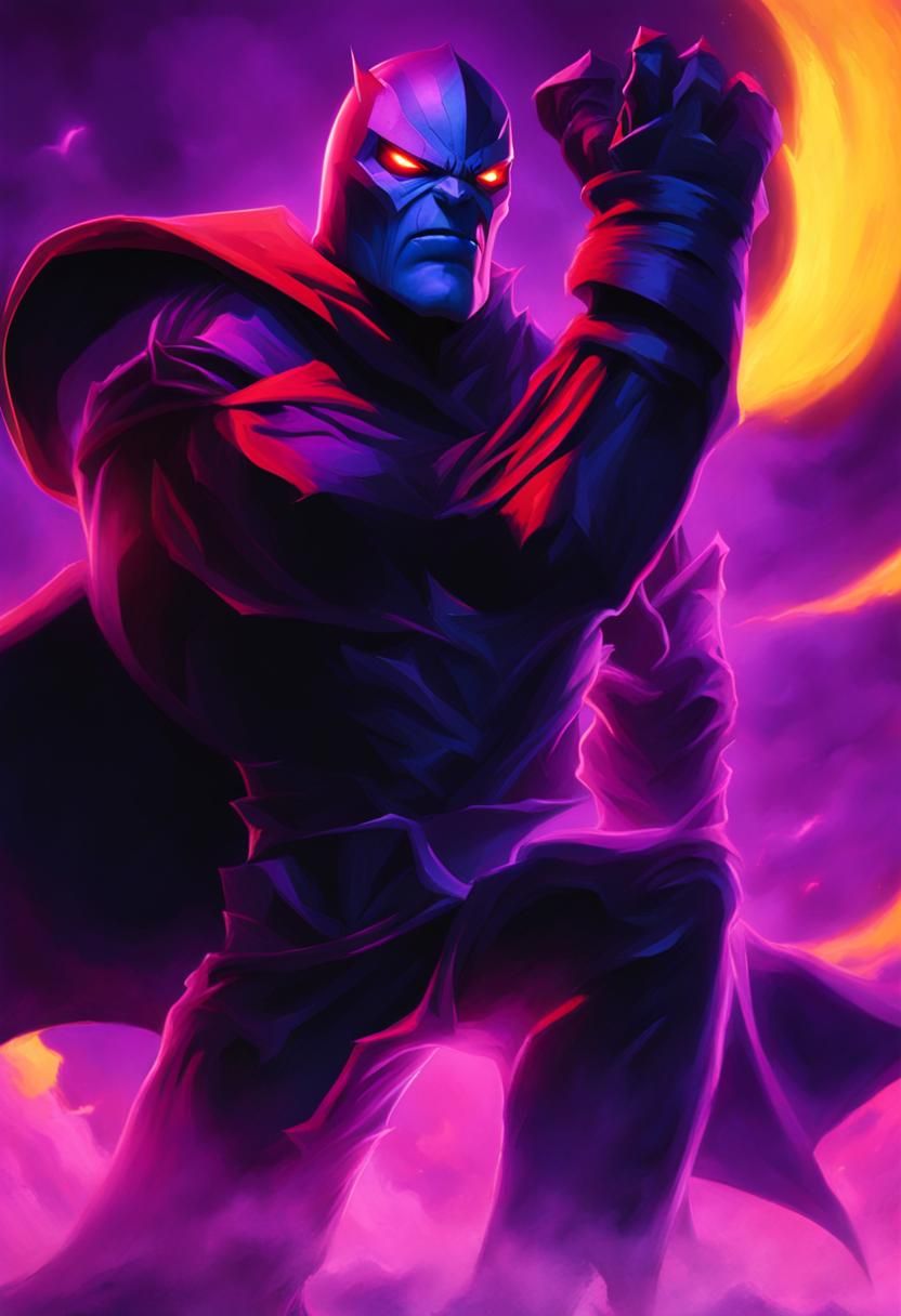 Intergalactic Supervillain Destroys Planet: Cinematic Still