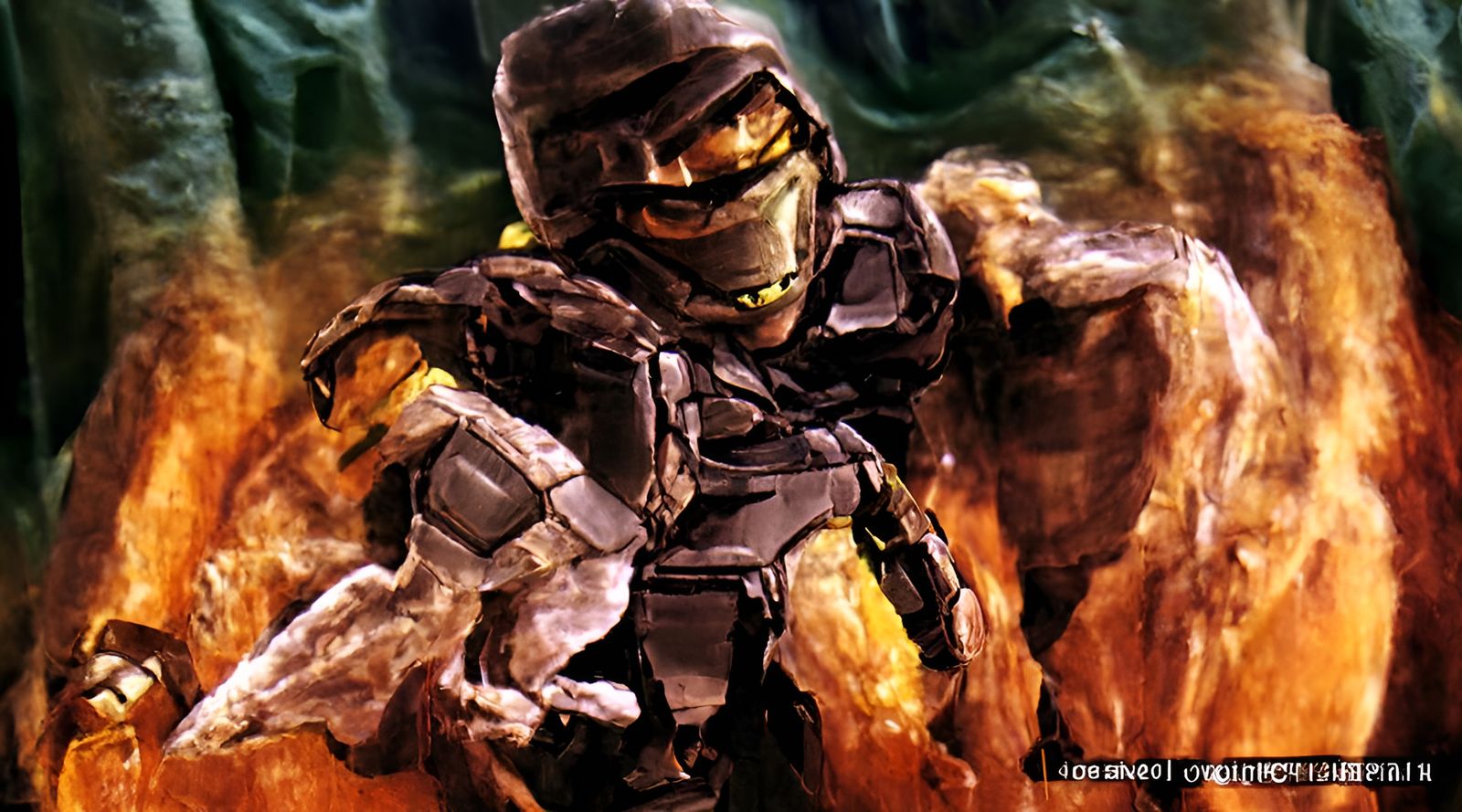 Master Chief from the X-Box game, Halo by Bungee as a Character in the Mortal Combat video game