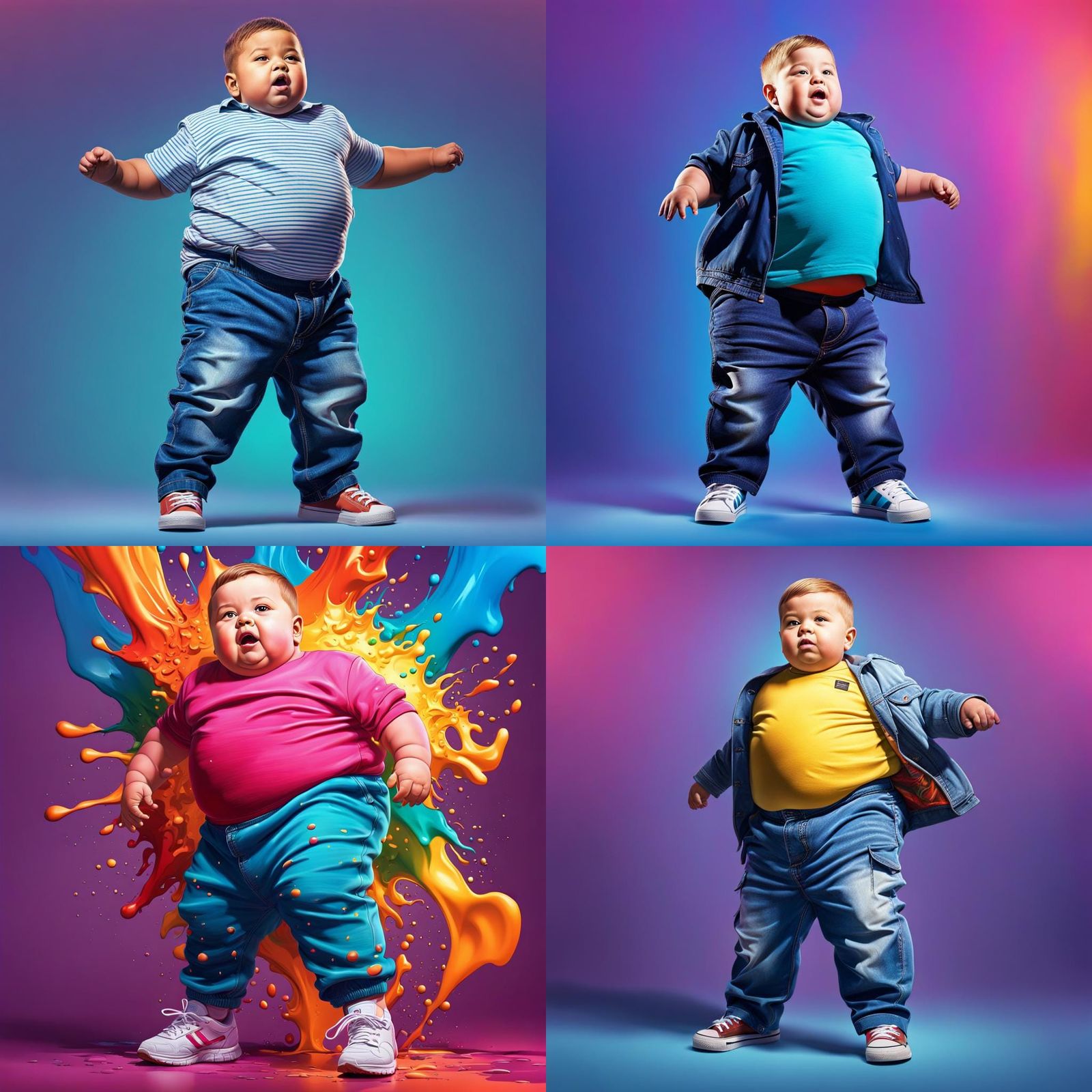 Hyperrealistic Image of Child with Dyslexia