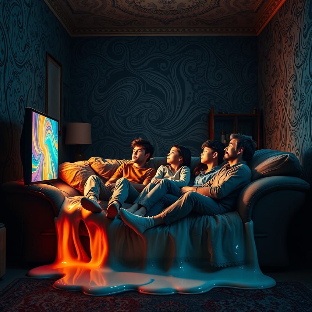 Melted Reality: A Family's Hypnotic Descent