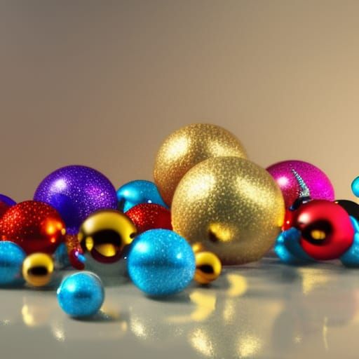 Christmas Morning Reflection: Hyperrealistic Oil Painting