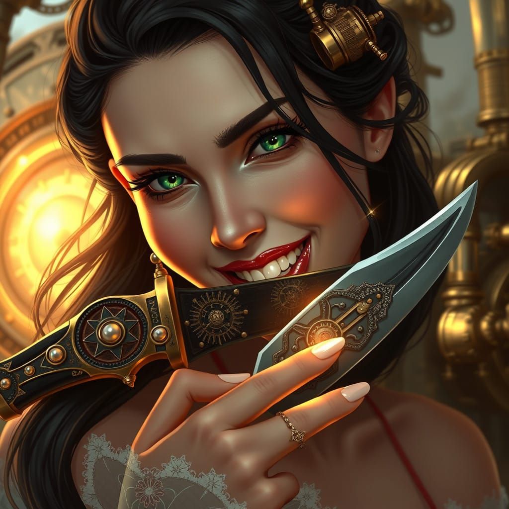 Enchanting Steampunk Goddess