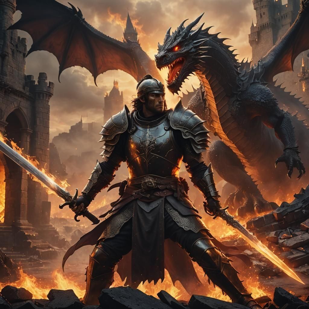 Dragon Slayer: An Epic Battle Unfolds