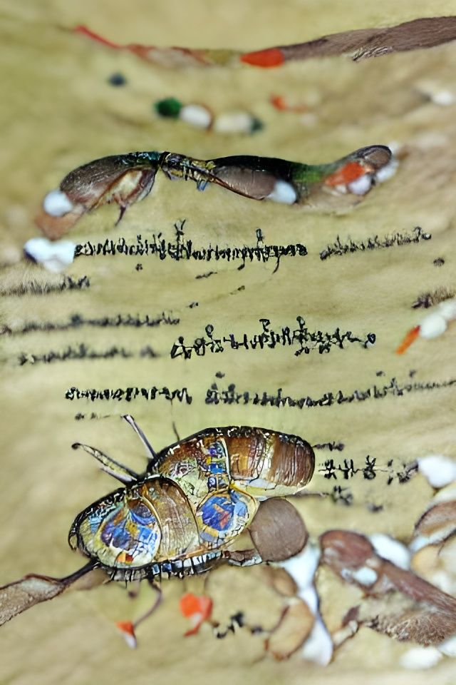 Mundus Subterraneus: Detailed Parchment Manuscript Painting