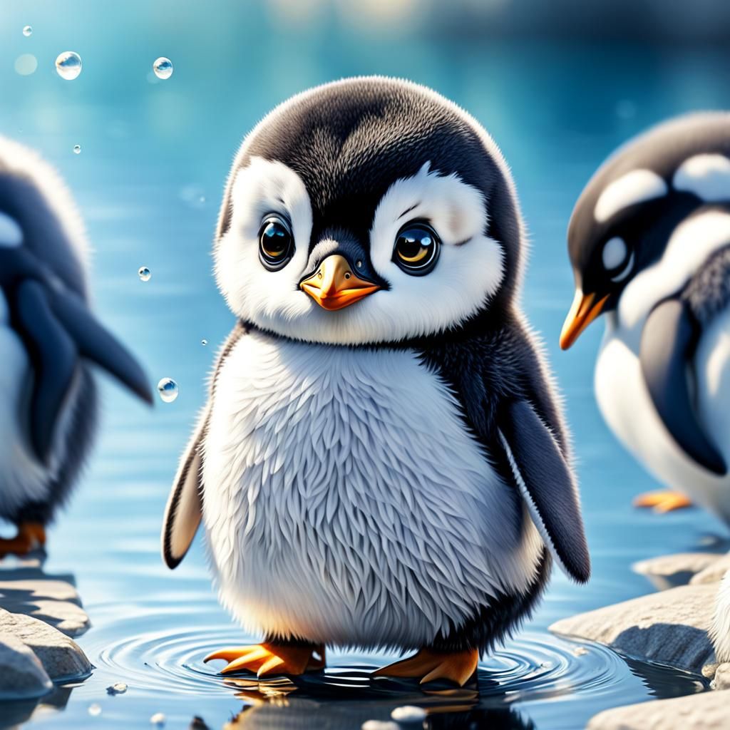 Baby penguin