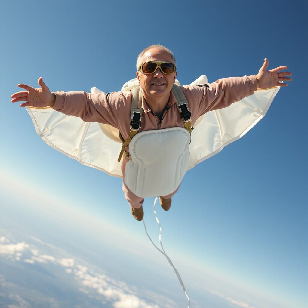 Maxi Pad with Wingsuit