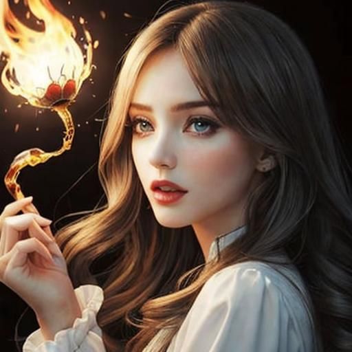 Surreal Pillow Fight Under Starry Night Sky