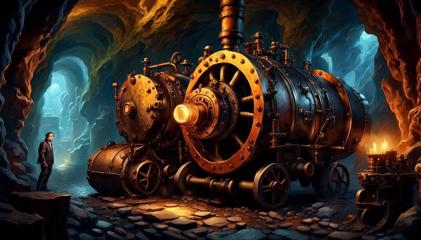 Moriarty Explores Steam-Powered Dwarven Kingdom: Hyperrealis...