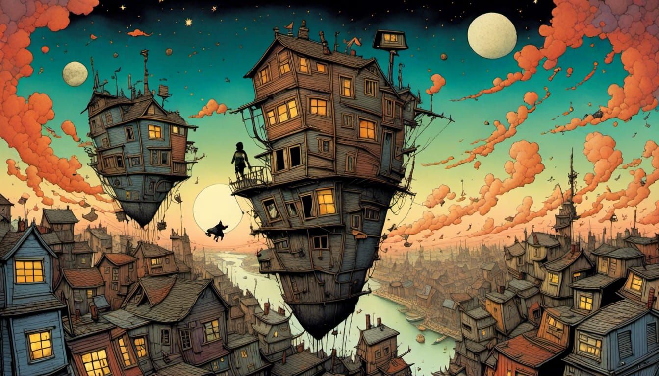 Epic Slum Masterpiece Inspired by 2000s Aesthetics