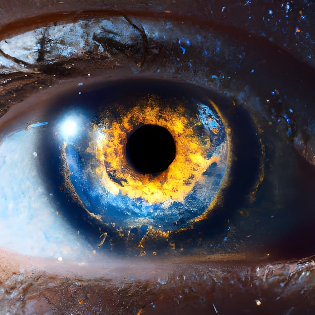 Cosmic Eye: Detailed Macro Photography in 8k