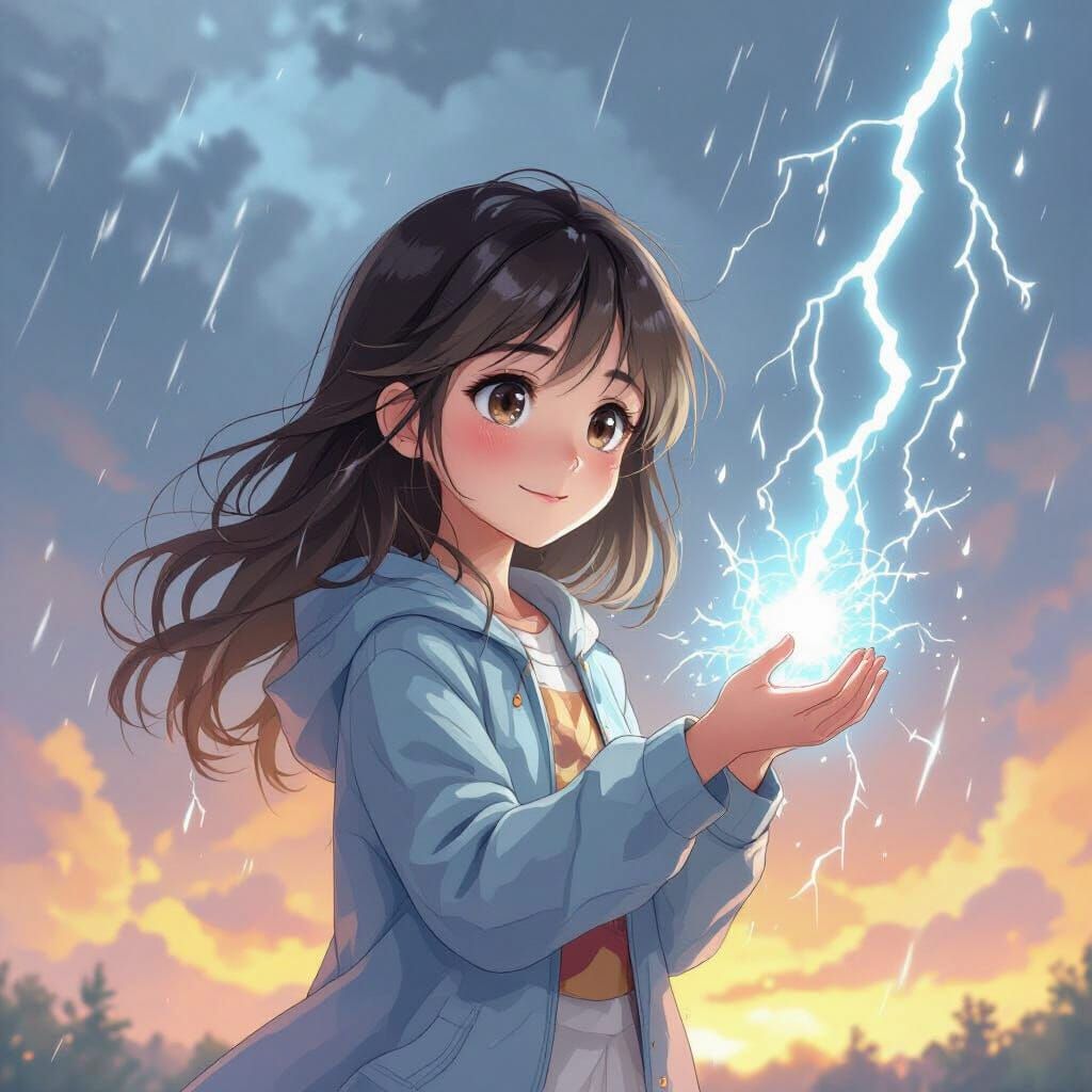 A little mistress of the cyclone 🌀