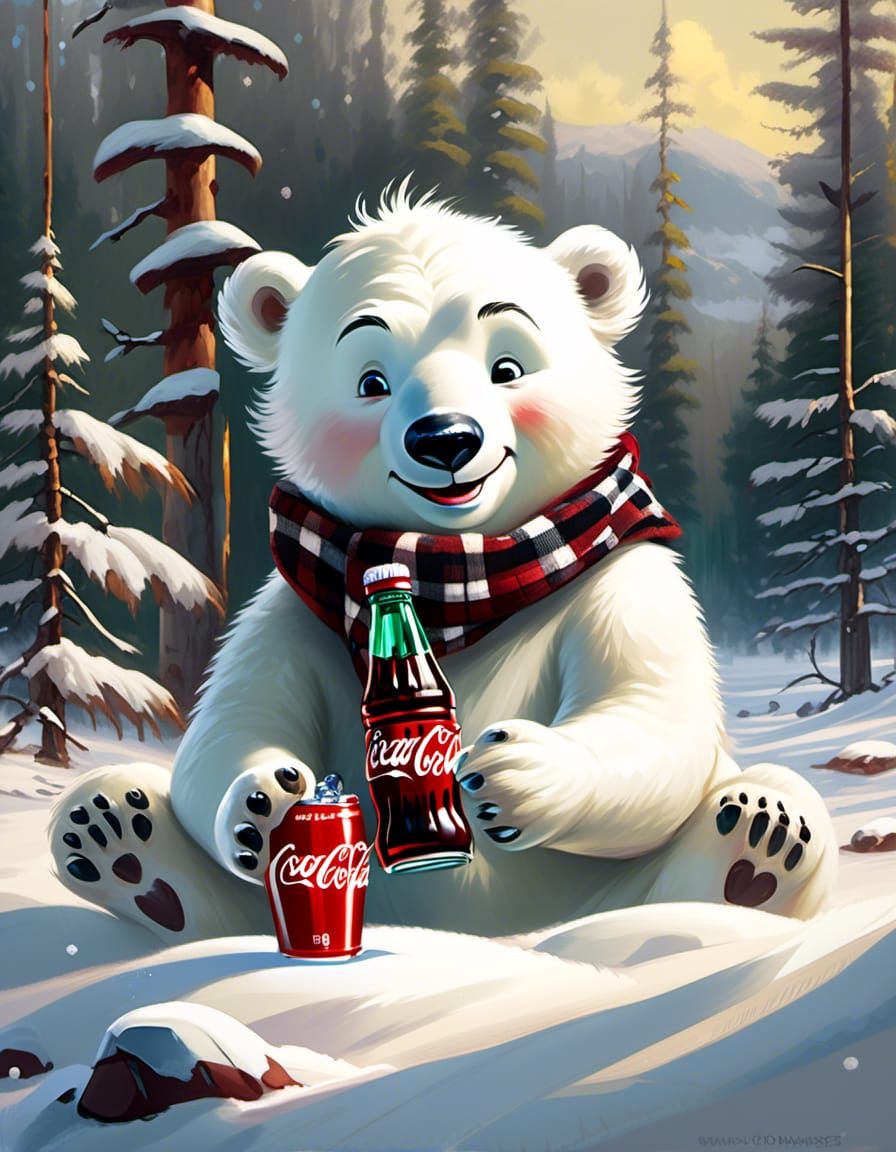 Happiness is TWO Cokes.