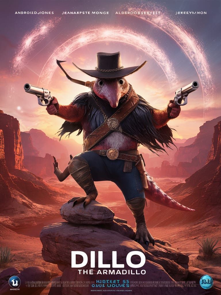 Movie Poster "Dillo the Armadillo"