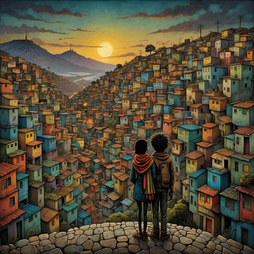 Favela Sunset