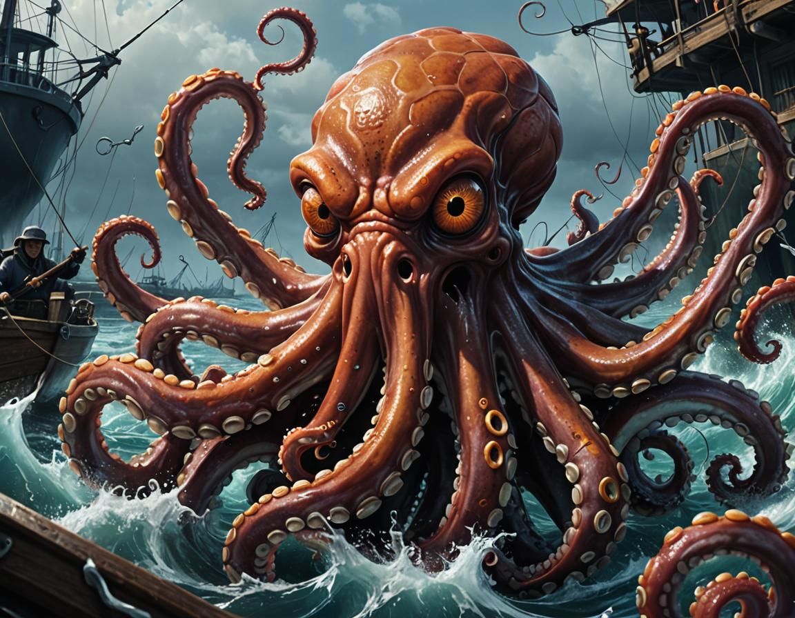 Revenge of the Killer Octopus Movie Poster