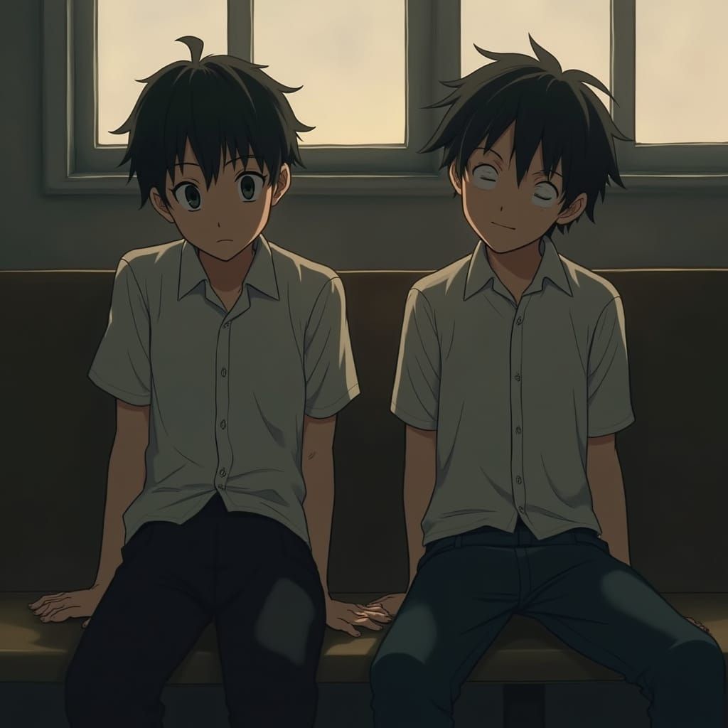 Poignant Scene of Bullying as Rockwell Painting