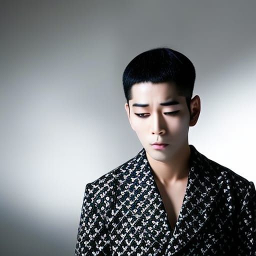 Japanese Man's Alcoholic Dream: An Illusionary Photograph