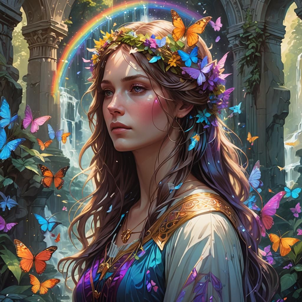 Mary Magdalene Portrait in Artgerm Style