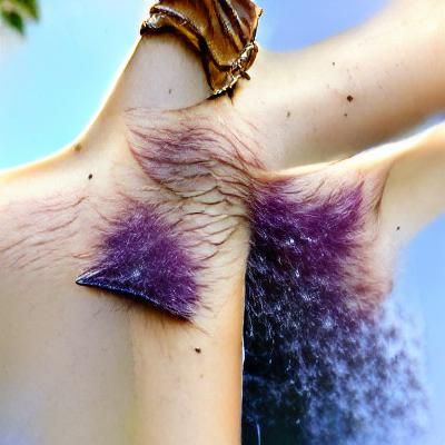 Amethyst Armpit Hair: A Surreal Gemstone Concept