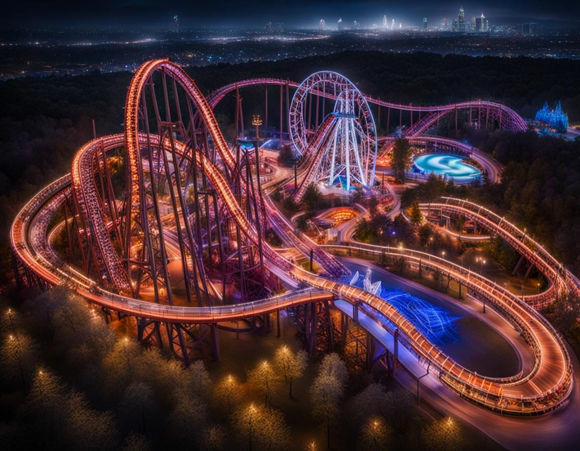Neon Theme Park