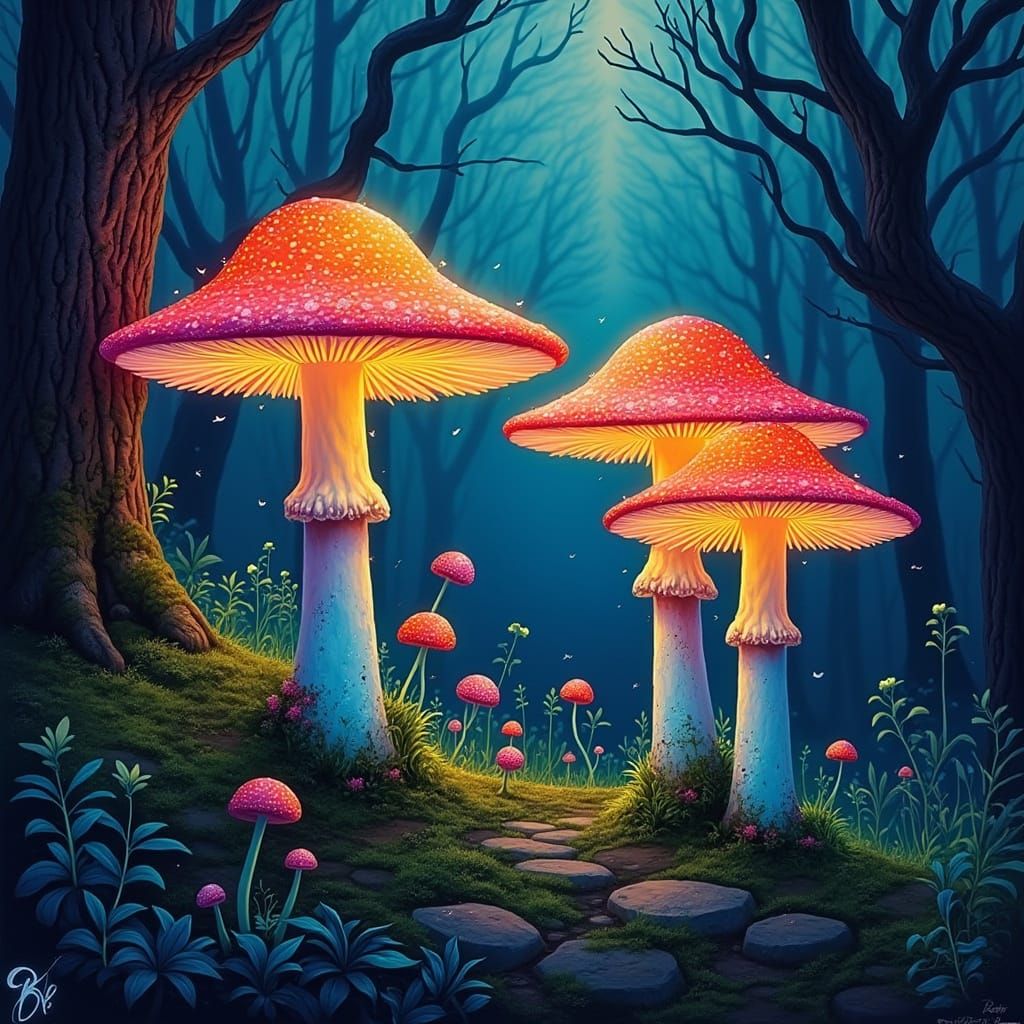 Mystical Forest Glow