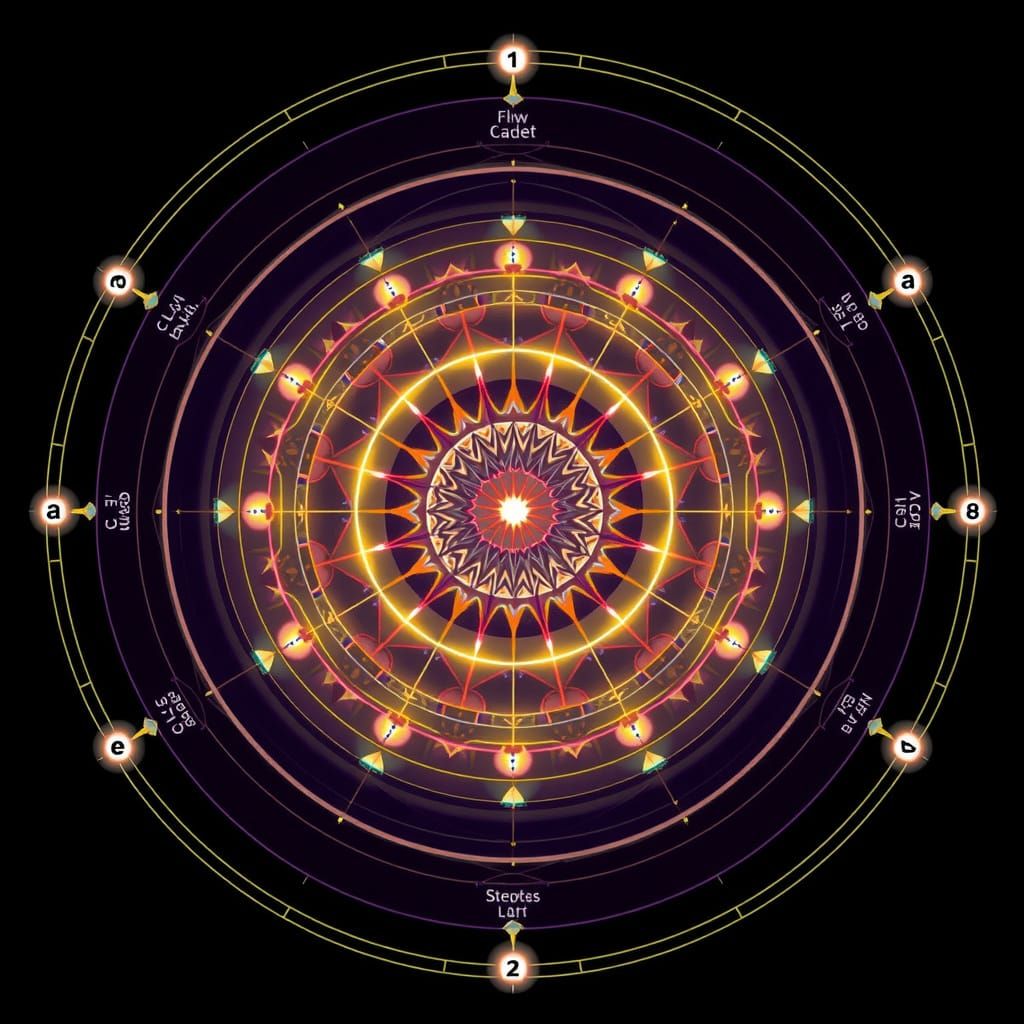 Interactive Tavari Field Map with Resonant Rings