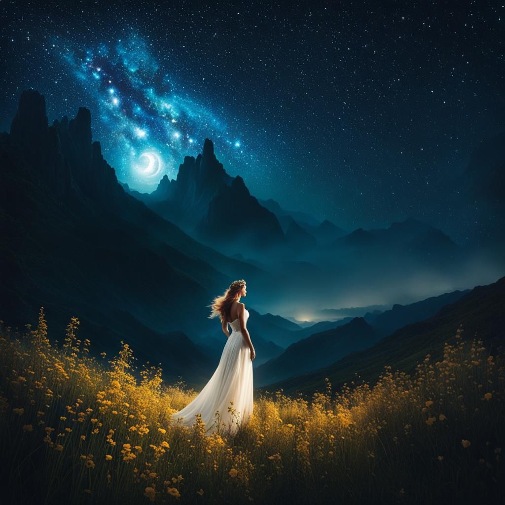 Evocative Abstract of Unspoken Thoughts and Hidden Beauty