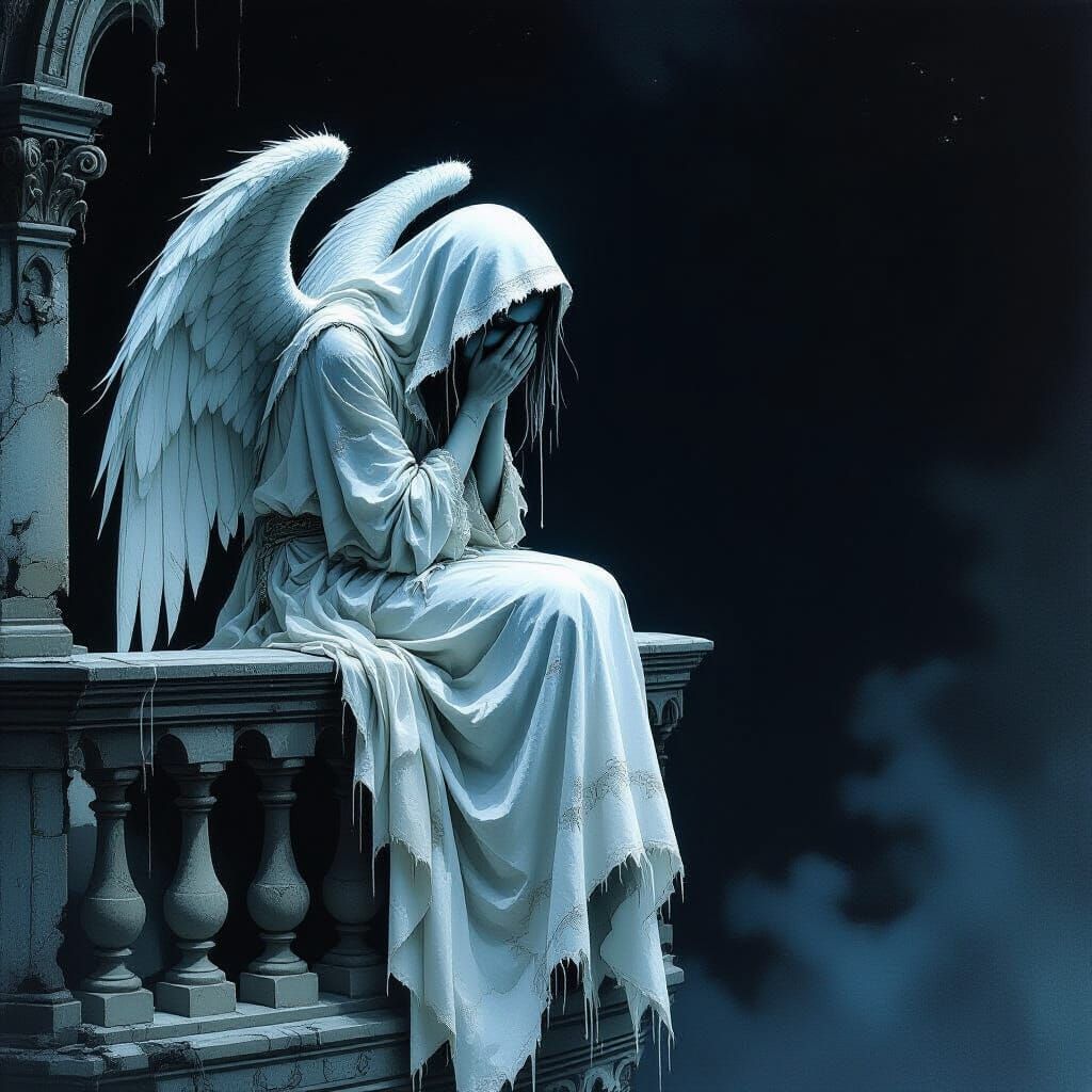 sad angel