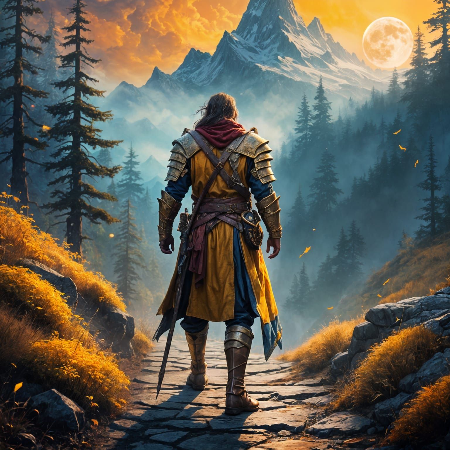 In the heart of a forgotten realm, where ancient forests whisper with secrets and the air is thick with enchantment, the...