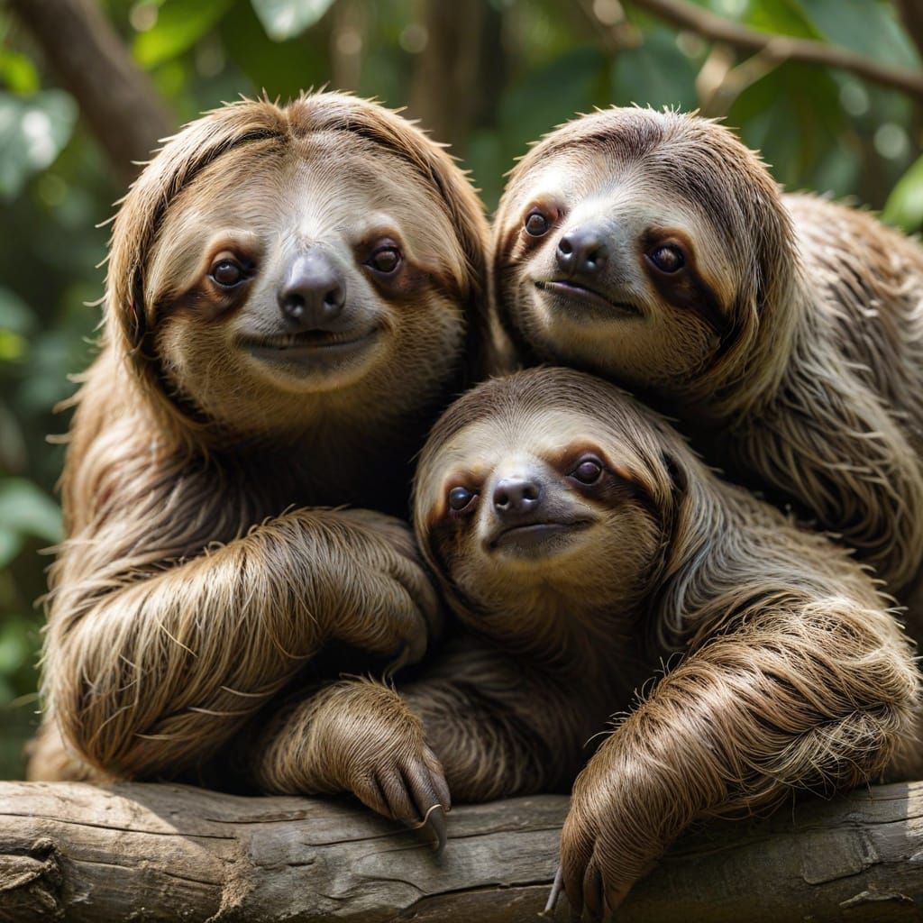 Adversarial Sloths Engage in Frenzied Stare-Off
