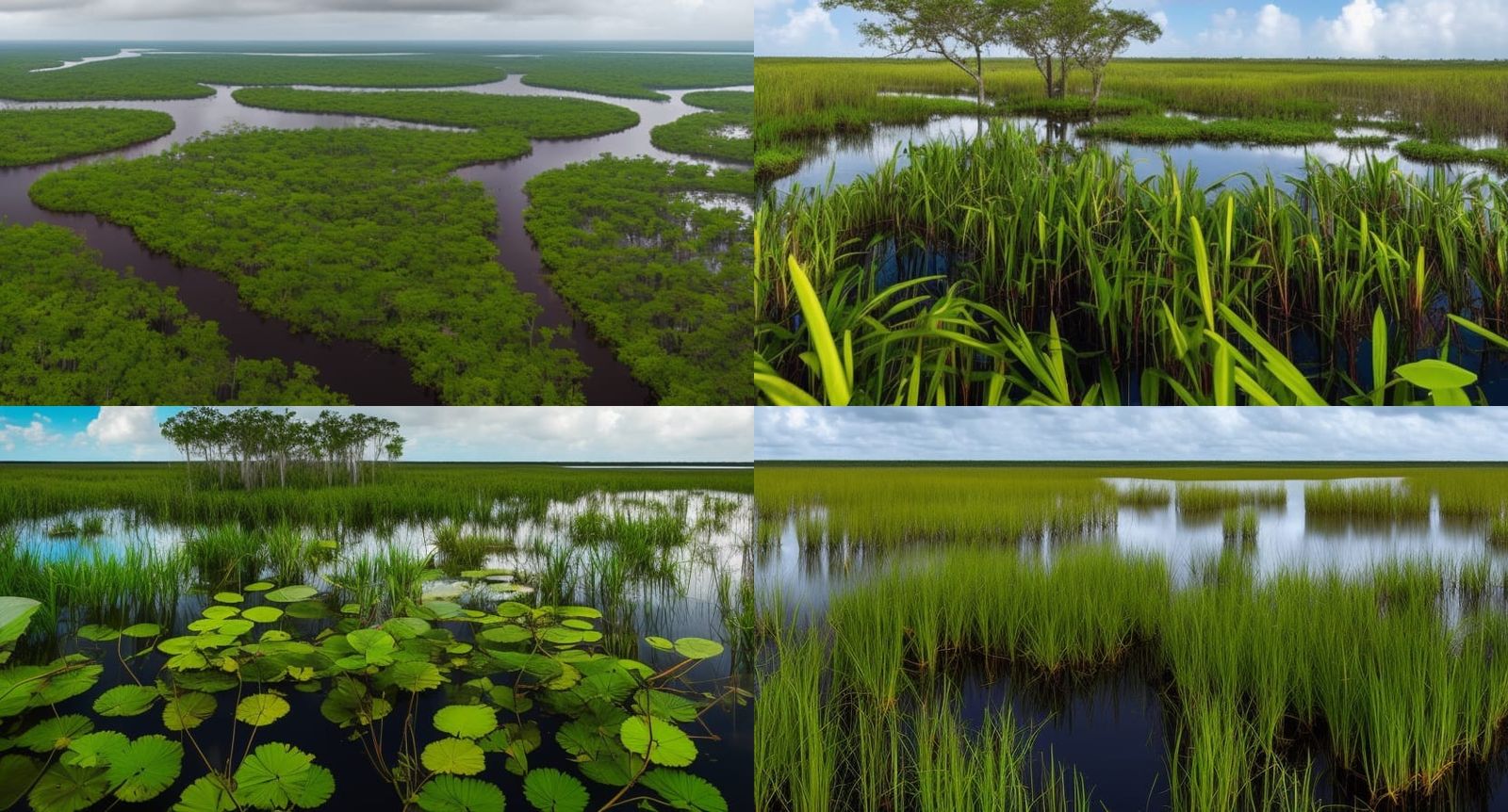 Everglades Swamp Gas: Epic Cinematic Digital Painting