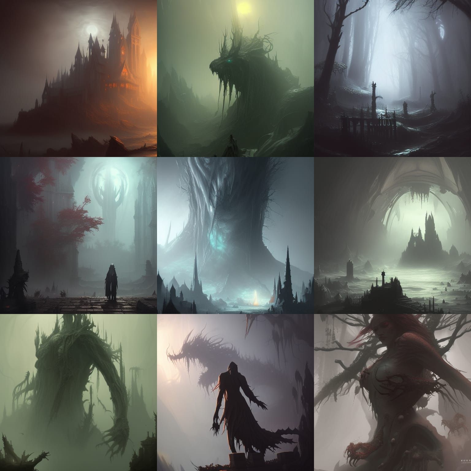 Ethereal Fantasy Creation with Dynamic Lighting