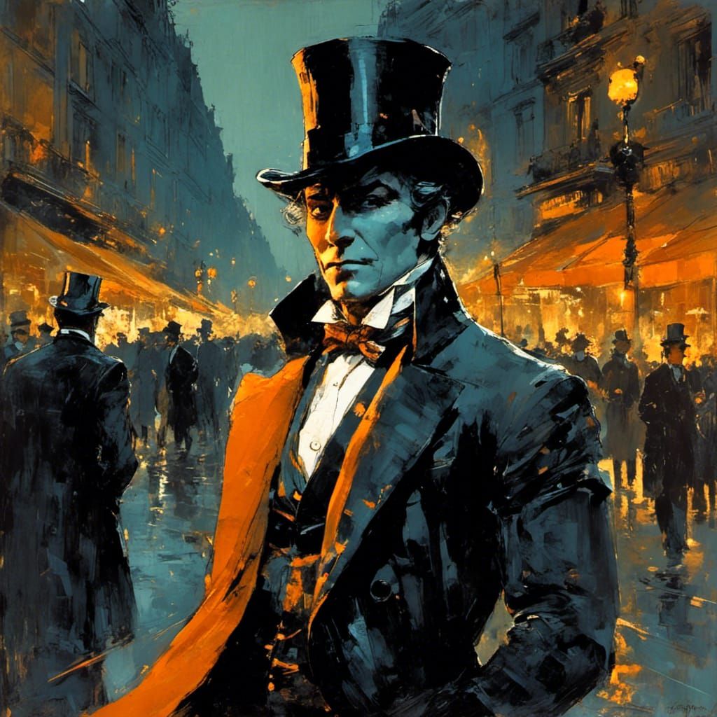 Fantomas Crushes Paris in Painterly Twilight