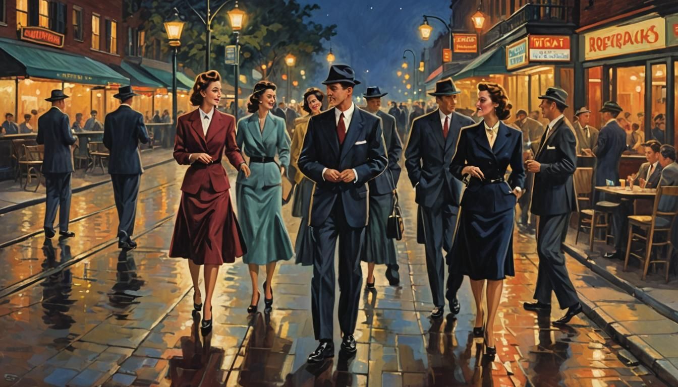 ''LADIES MAN'' He's Got What it Takes, Retro 50's Artwork (Image34)