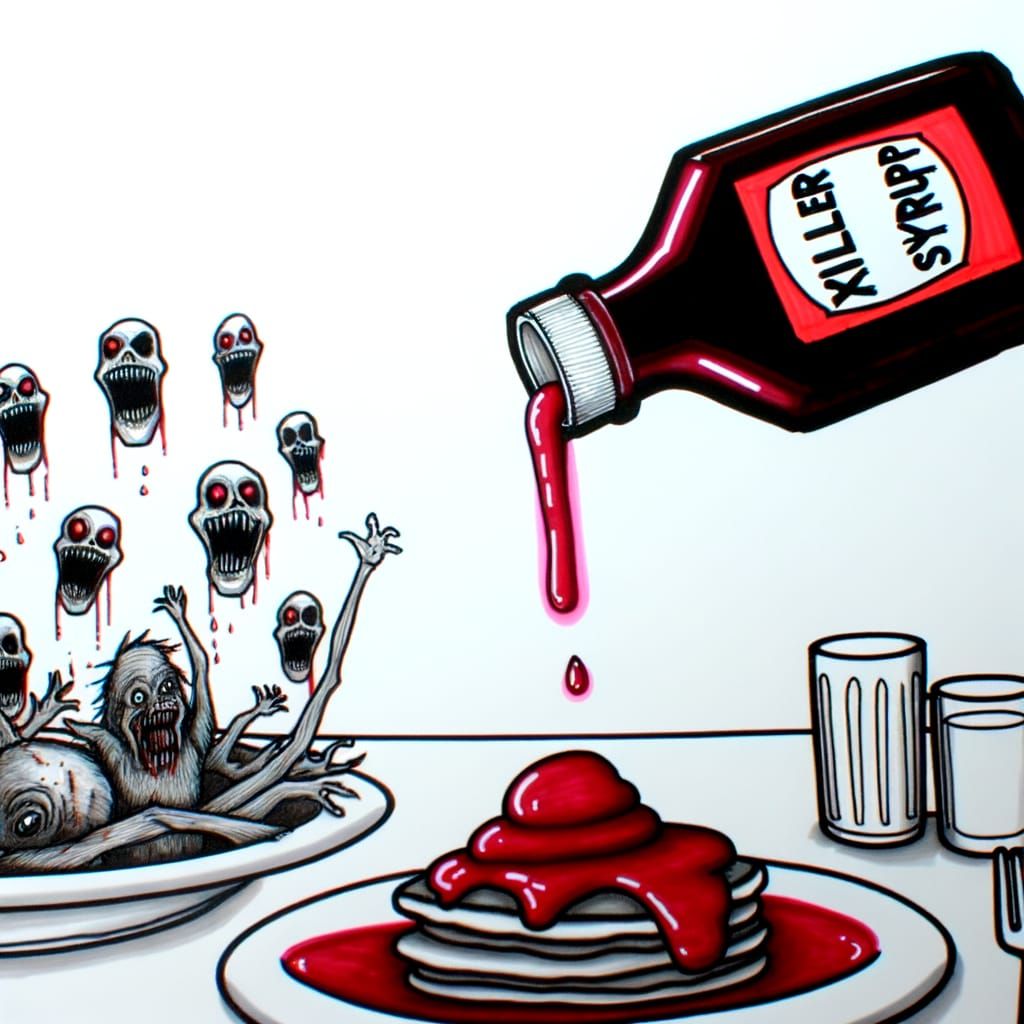 Horrorcore Diner's Killer Syrup Breakfast