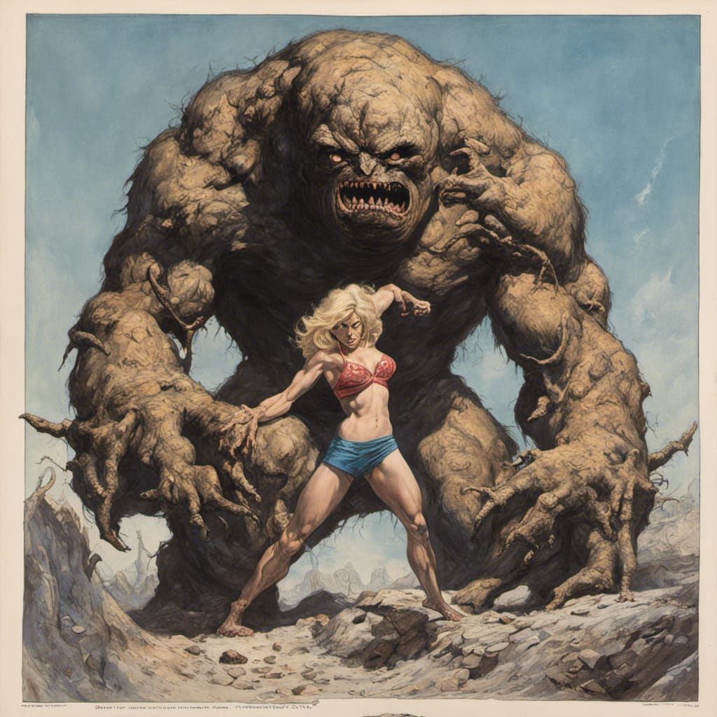 Rock Monster and his Girlfriend