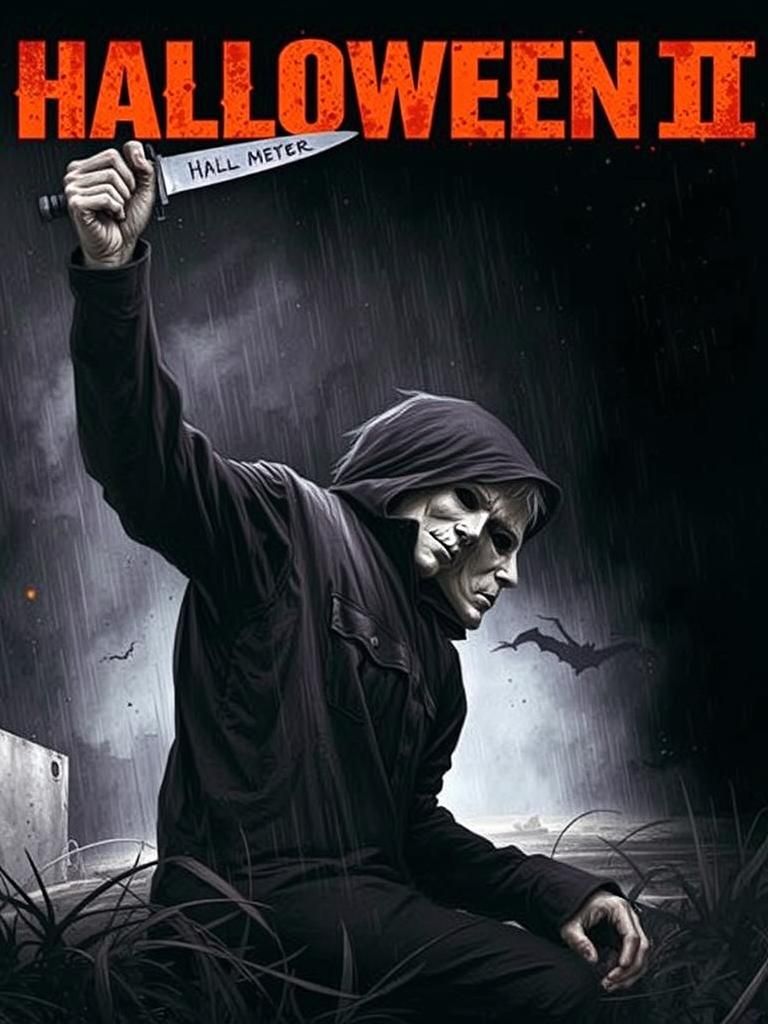 Michael Myers in Ominous Halloween Night Scene