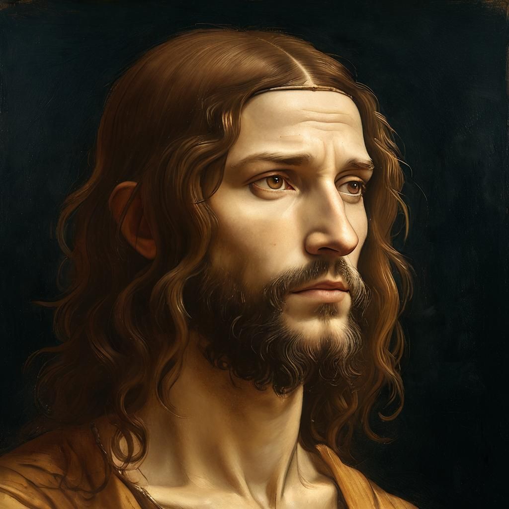 Leonardo da Vinci is believed to have painted Salai several times throughout their time together, though not all of thes...