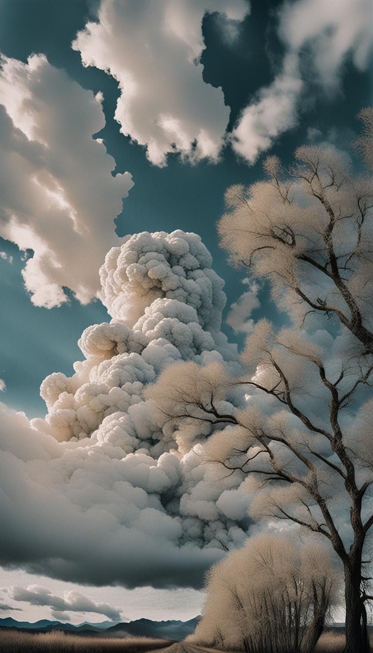 A cloud drifts along,
Melancholy in its shade,
The heart quietly waits.